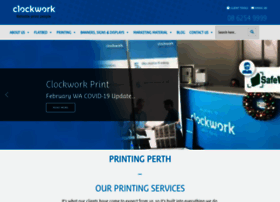 Clockworkprint.com.au