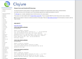 Clojure.github.com