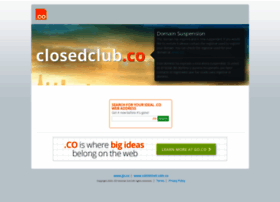 Closedclub.co