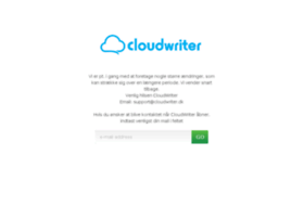 cloudwriter.dk
