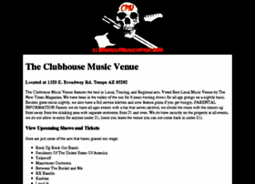 clubhousemusicvenue.com