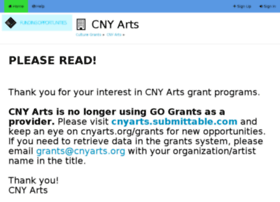 Cnyarts.culturegrants.org