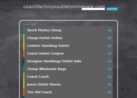 coachfactorysoutletonlinesale.com