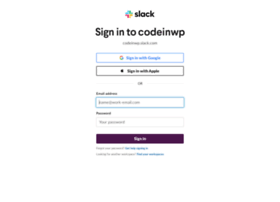 Codeinwp.slack.com
