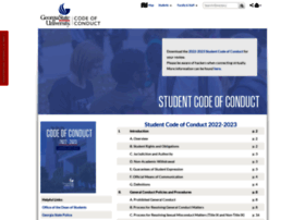 Codeofconduct.gsu.edu