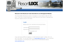 Codes.resortlock.com