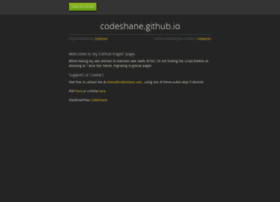 Codeshane.com