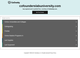 Cofounderslabuniversity.com