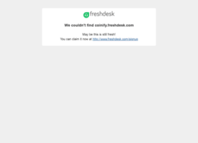 Coinify.freshdesk.com