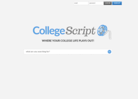 Collegescript.arckdev.com
