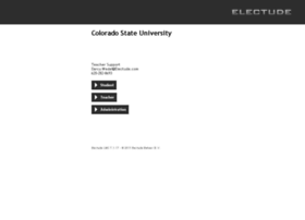 Colostate.electude.com