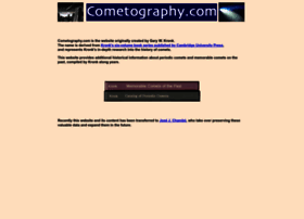 Cometography.com