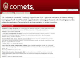 Comets.wisc.edu