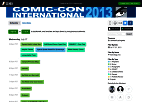 comiccon2013.sched.org