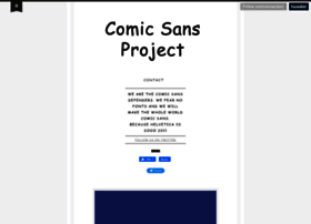 comicsansproject.tumblr.com