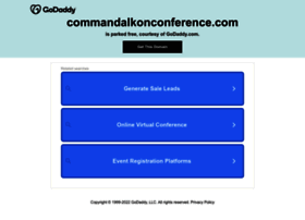 Commandalkonconference.com