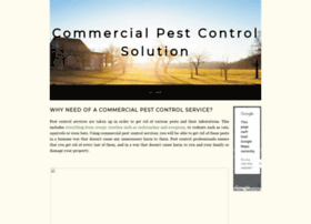Commercialpestcontrolsolution.yolasite.com