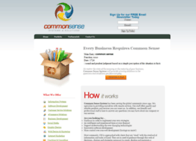 Commonsensesystem.com