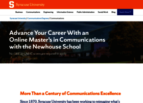 Communications.syr.edu