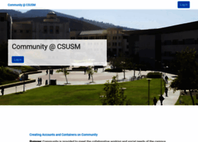 Community.csusm.edu