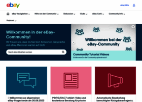 community.ebay.de