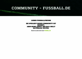 community.fussball.de