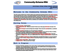 Community.schemewiki.org