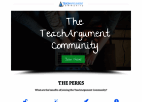 Community.teachargument.com
