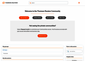 Community.thomsonreuters.com