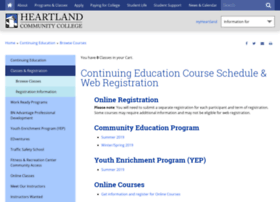 Communityedregistration.heartland.edu