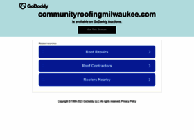 communityroofingmilwaukee.com