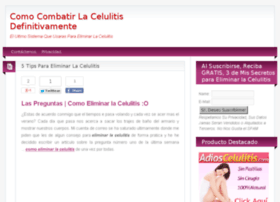 comocombatirlacelulitis.com