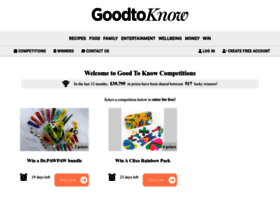 Competitions.goodtoknow.co.uk