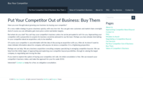 Competitorbuyout.com