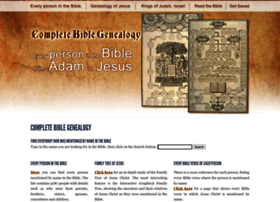 Complete-bible-genealogy.com