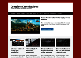 Completegamereviews.wordpress.com
