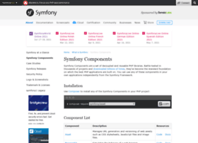 components.symfony-project.org