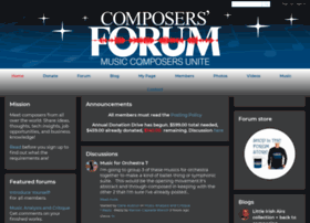 Composersforum.ning.com