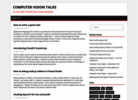 computer-vision-talks.com