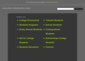concise-students.com