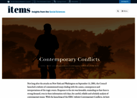 Conconflicts.ssrc.org