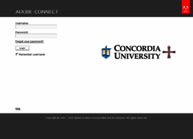 Concordiauniversity.adobeconnect.com