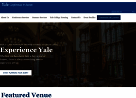 Conferencesandevents.yale.edu