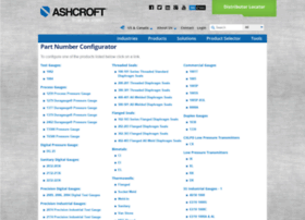 Configurator.ashcroft.com