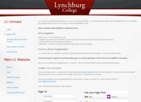 Connect.lynchburg.edu