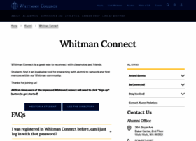 Connect.whitman.edu