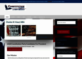 Constitutionpartynm.com