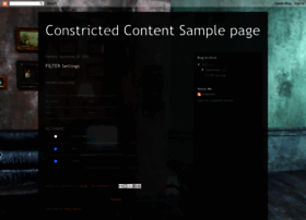 Constrictedcontent.blogspot.com