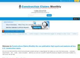 constructionclaimsmonthly.org