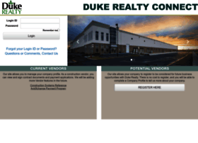 Constructionconnect.dukerealty.com